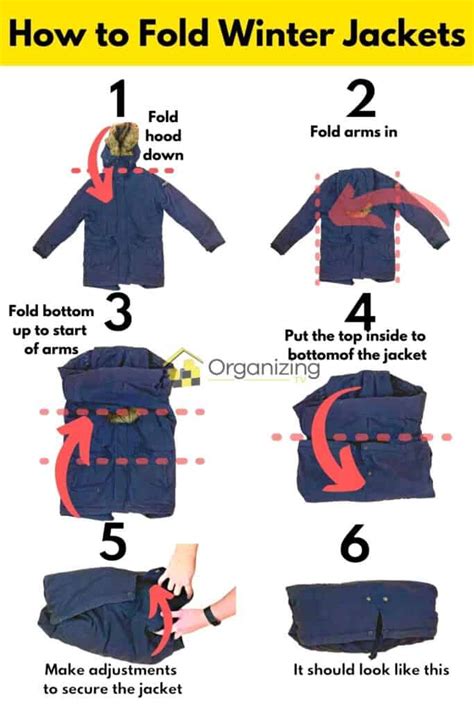 how to fold jackets